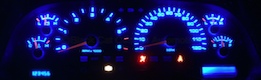 Dodge Dakota Blue LED Lighting